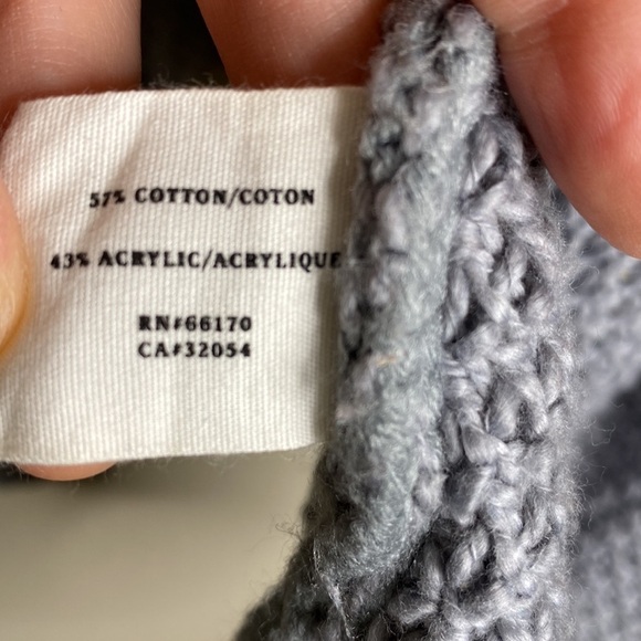 Anthropologie Sparrow slouchy knit short sleeve sweater small runs big - Picture 3 of 4